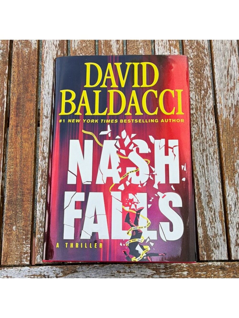 David Baldacci Nash Falls Thriller Hardcover 2025 First Edition w/ Dust Jacket